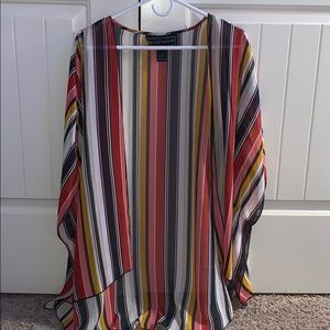 Striped “kimono”